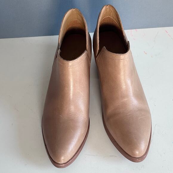 Nisolo boot size 8 Mia Everyday Ankle Bootie Almond minimalist sustainable - Picture 5 of 12